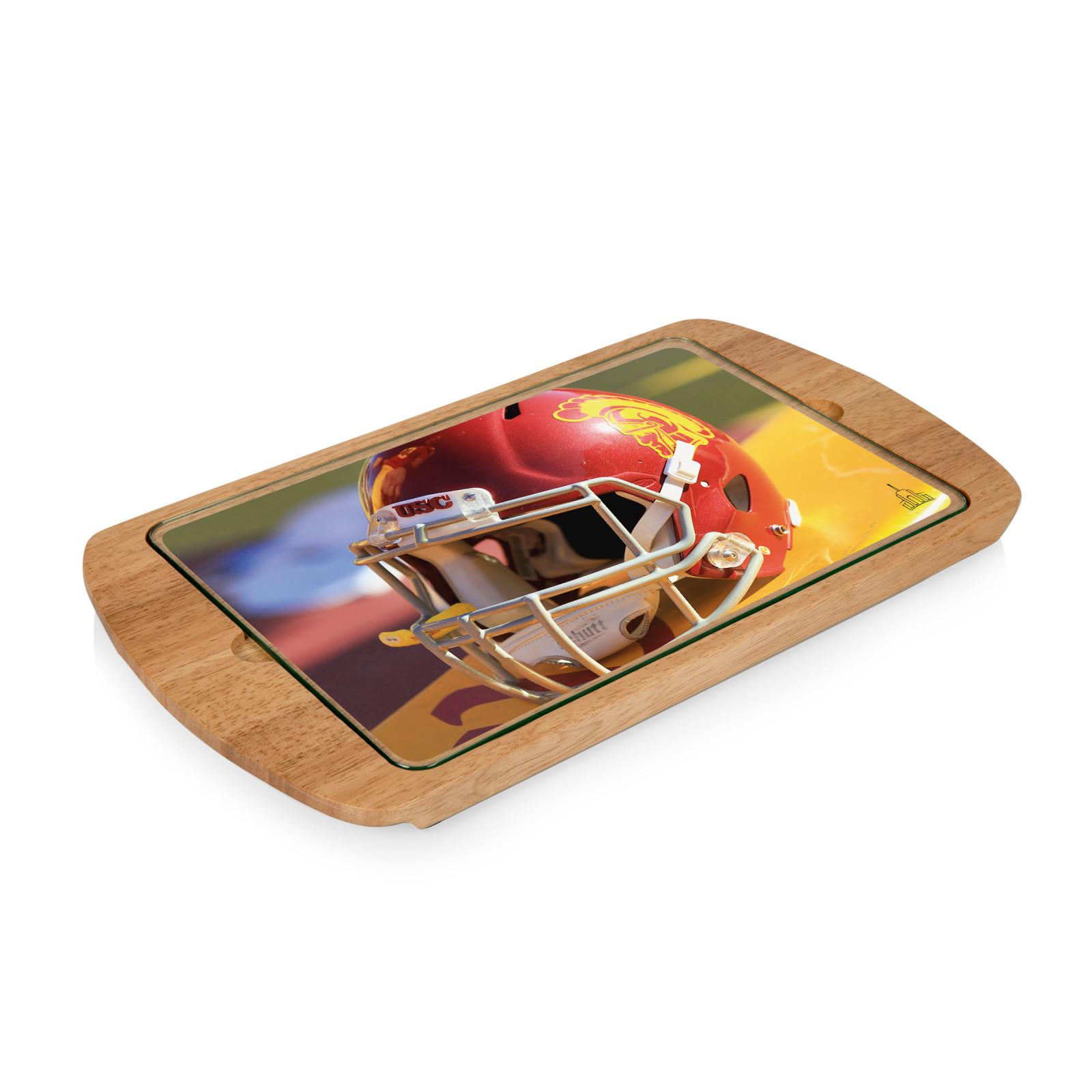 USC Trojans Graphic Serving Tray - Helmet 1